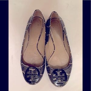 Tory Burch Black Ballerina Shoe